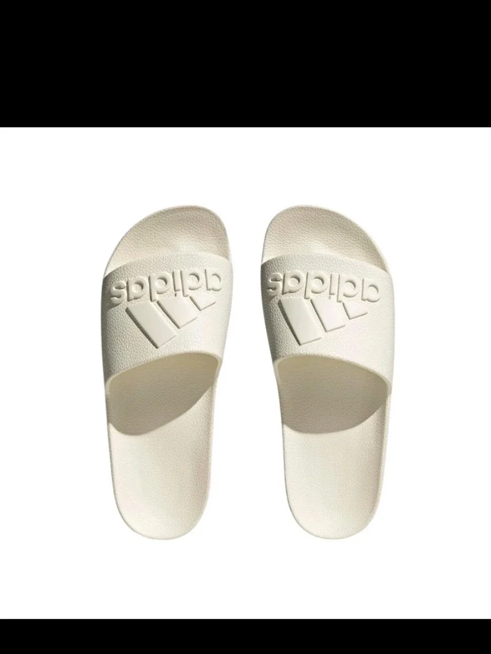adidas Adilette Aqua Unisex Off White IF7370 Cloudfoam Shower Slides